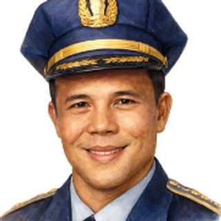 Hon. Jose M. Galario, Jr., City Mayor, in a blue uniform