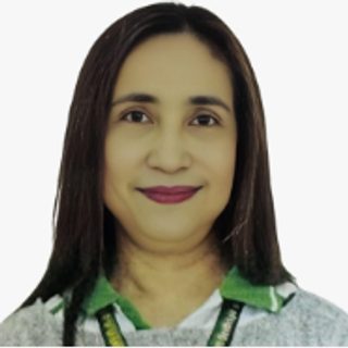 Ms. Althea F. Agutaya, Provincial Accountant, in a collared shirt with green collar