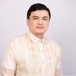 Hon. Alfredo B. Castro Jr., Municipal Vice Mayor, in a barong
