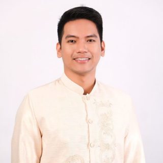 Hon. Mervin C. Galman, Municipal Councilor, wearing a barong
