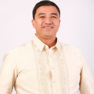 Hon. Zoilo G. Estrella, Municipal Councilor, in a barong