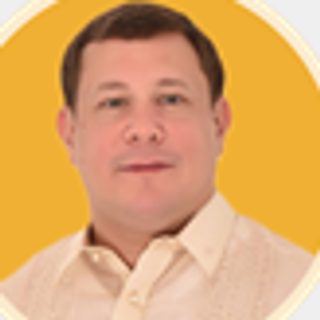 Hon. Jose Maria “Mari” M. Rodriguez, Liga ng mga Barangay President / Ex Officio, in a light barong