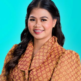 SPM Reign Gwendia T. Mirasol in a patterned blouse