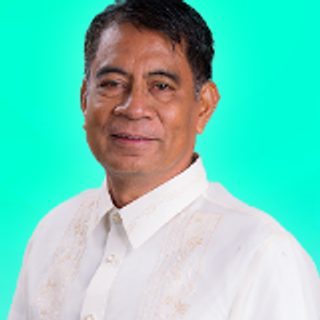 SPM Rizal P. Castillo in a white barong